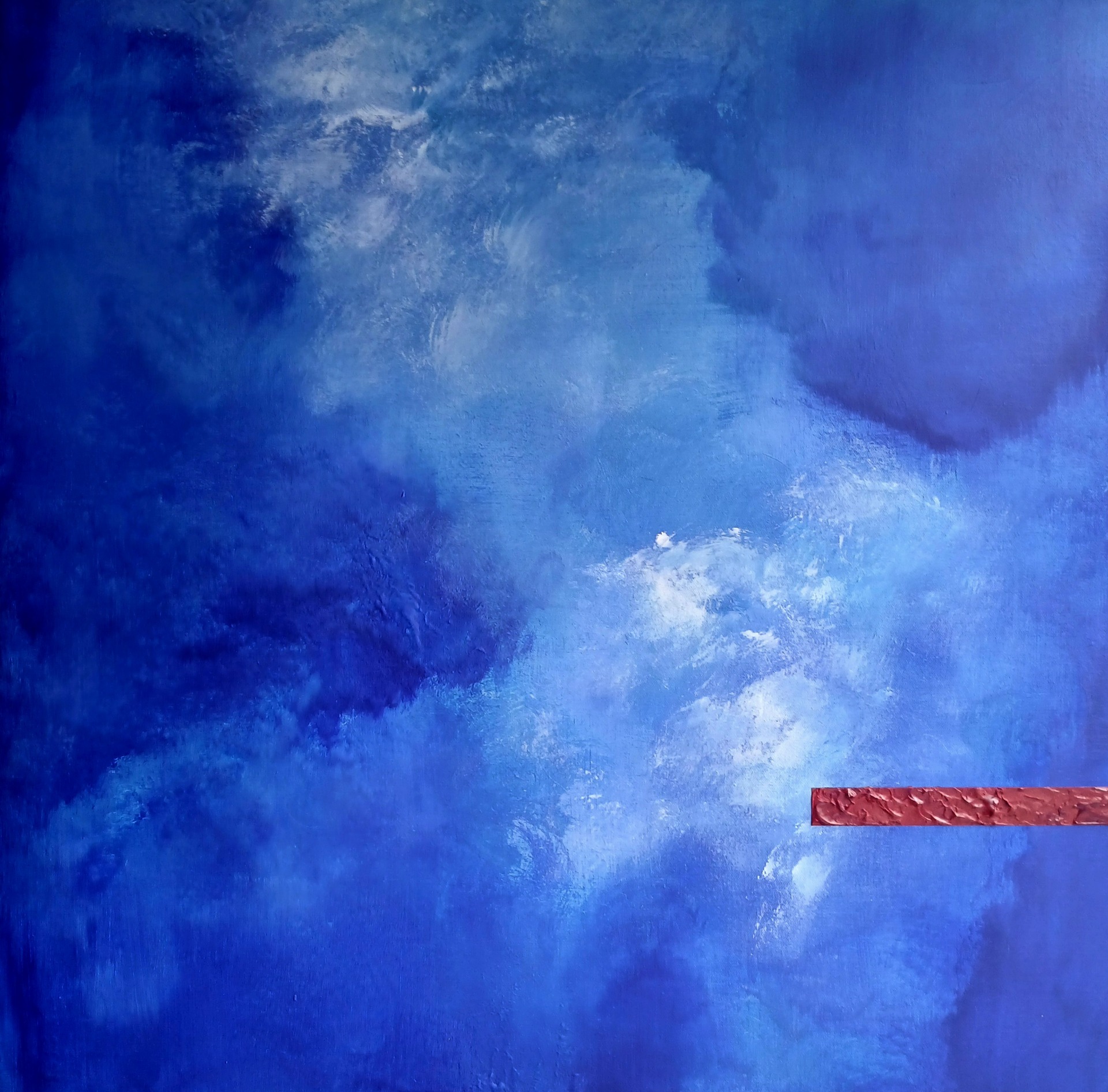 No. 956, acrylic on canvas, 80 cm x 80 cm